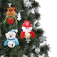 thumbnail image 3 of Adorno de campana de Navidad, lindo Papá Noel para la decoración de fiestas navideñas MFZFUKR CPB-CJZ212-1, 3 of 5