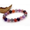 thumbnail image 3 of Natural Super Seven 10mm round Shape smooth Cut Beads Stretchable Bracelet for Men & Women., 3 of 3