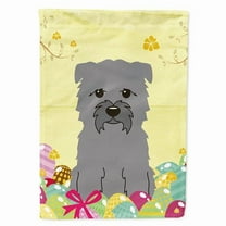 Caroline's Treasures BB6059GF Easter Eggs Glen of Imal Grey Flag Garden Size , Small, multicolor