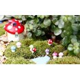 thumbnail image 2 of Miniatura Colorida de Hadas de Hongos para Decoración de Macetas de Patio de Jardín en hogar Rosa Púrpura Rosado Rojo, 2 of 9
