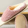 thumbnail image 4 of 2023 New Polka Dot Mute Japanese Indoor Slippers Wooden Floor Home Non Slip Couple Men And Women Plus Size Cotton Slippers, 4 of 7