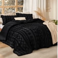 thumbnail image 2 of Juego de edredón Bedsure King, 305 x 249 cm, bordado bohemio negro, 2 of 8