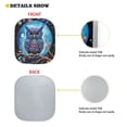 thumbnail image 4 of Binienty Cute Owl Sun Shade for Car Windshield Auto Vehicle Shield Reflector Blocking Screen Cover Easy to Install Folding Car Sun Shade for Front Window 28.5 x 25.5 inches, 4 of 5