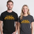 thumbnail image 5 of I'd Give Up Ice Cream But I'm No Quitter T-Shirt – Sarcastic Humor – Unisex Adult Wear, 5 of 6
