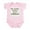 Petal Pink, variant on CafePress - Daddy Makes Great Coffee Body Suit - Baby Light Bodysuit, Size Newborn - 24 Months