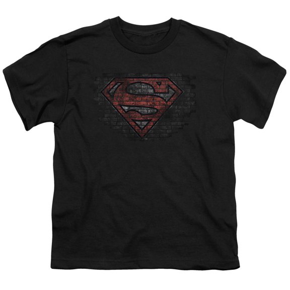 Superman - Brick S - Youth Short Sleeve Shirt - X-Large
