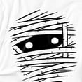 thumbnail image 2 of Popfunk Halloween Mummy Costume Women's Boxy Cropped T-Shirt Casual Graphic Tee, 2 of 3