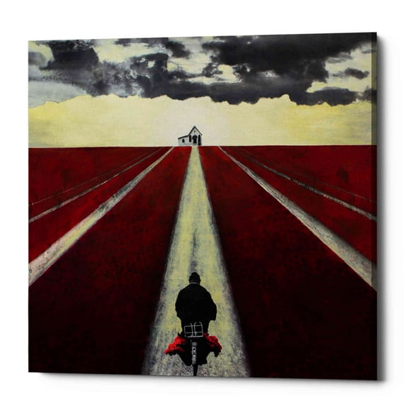 Epic Graffiti 'We'Ll Meet Again' by DB Waterman, Canvas Wall Art, 12"x12"