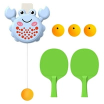 Aursykel Indoor Hanging Table Tennis Trainer Portable Sports Set for Family Exercise Anywhere Includes Self Training Equipment Activity for All Ages