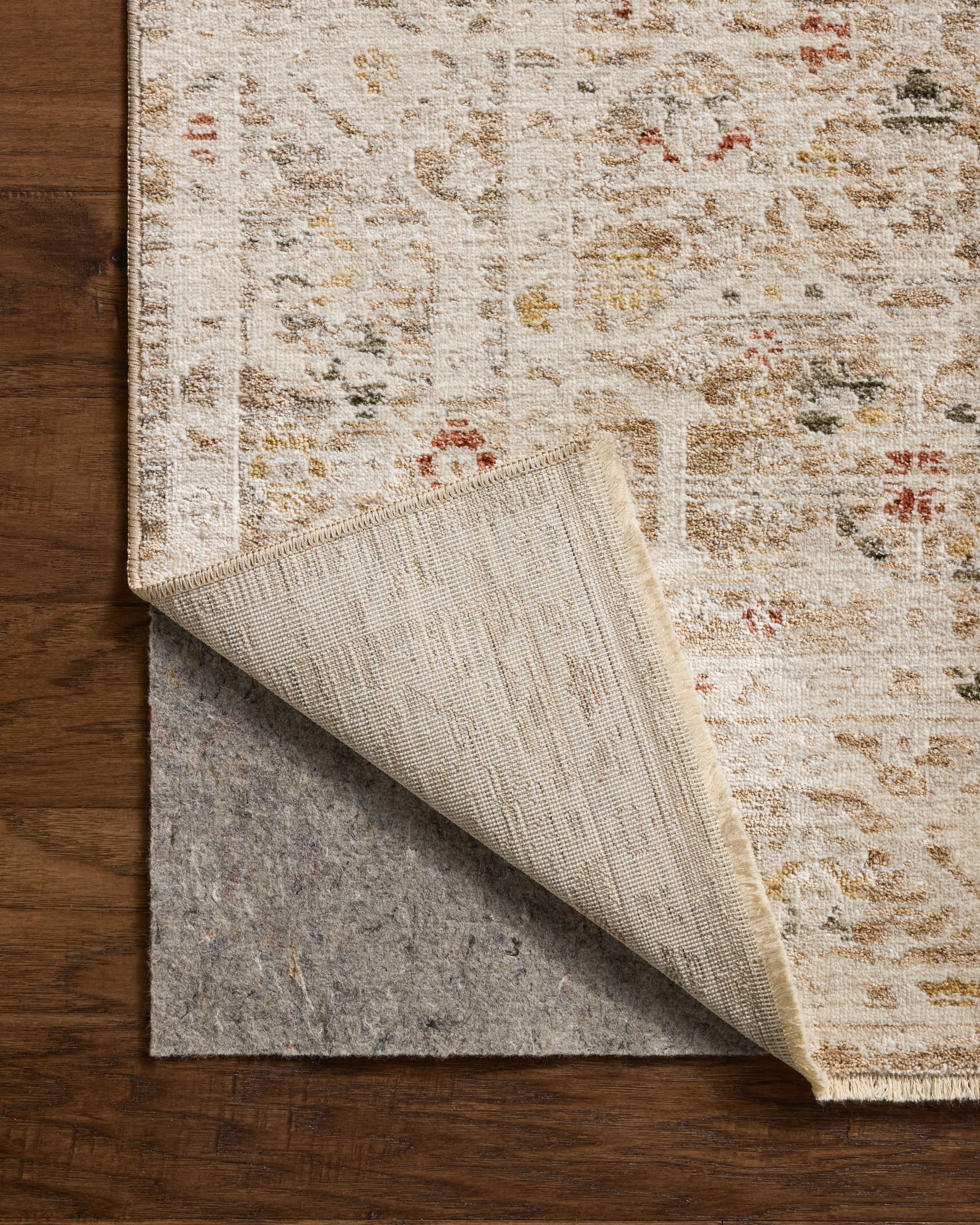 Loloi Clarisse Natural / Multi 18" x 18" Sample Rug