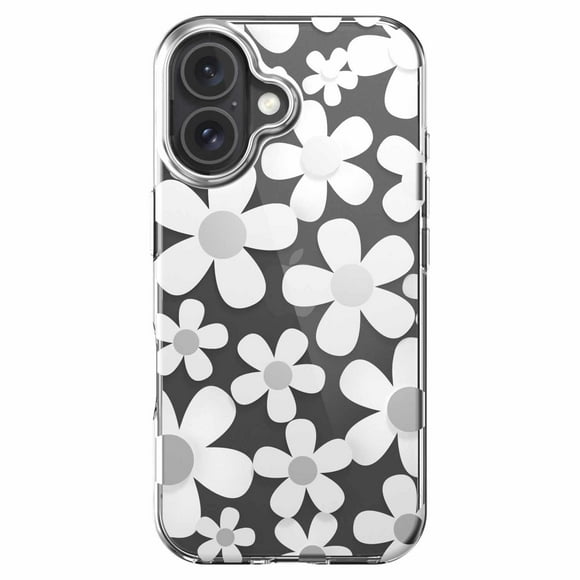 SwitchEasy Fleur 3D Case White for iPhone 16 Pro