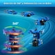 thumbnail image 2 of Carro de Control Remoto,Juguetes para Niño,Robot de Deformación RC 2.4 GHz Giratorio de 360° con Luz LED,Azul, 2 of 6