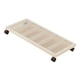 thumbnail image 1 of Soporte de planta con ruedas con cerraduras bandeja de plantas móviles Plantilla de plantilla Rolling Stand Rolling Plant Motor Stand For Office Yard 60x30x6cm, 1 of 8