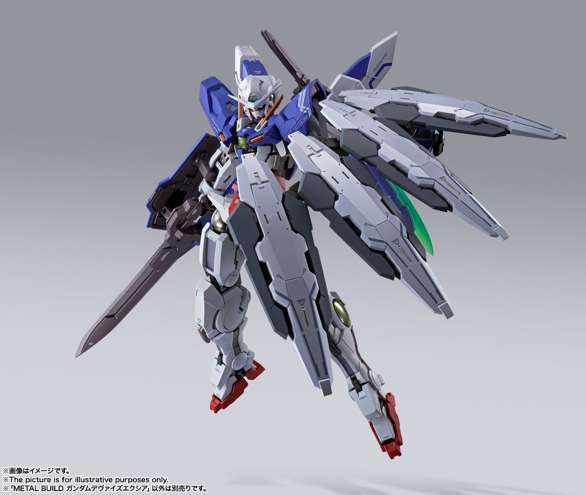 Tamashii Gundam Devise Exia Mobile Suit Gundam 00 Revealed Chronicle Metal Build Figure