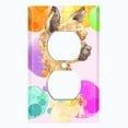 thumbnail image 3 of Metal Light Switch Plate Outlet Cover (Llama Love LLA001), 3 of 19