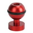 thumbnail image 2 of Mini Ball Head Diving Light Ball Head Aluminium Alloy Hard Coating Anodizing Small Lightweight  Diving Flashlight Ball Head Fit for Phone DLSR Camera Mini Holder, 2 of 7