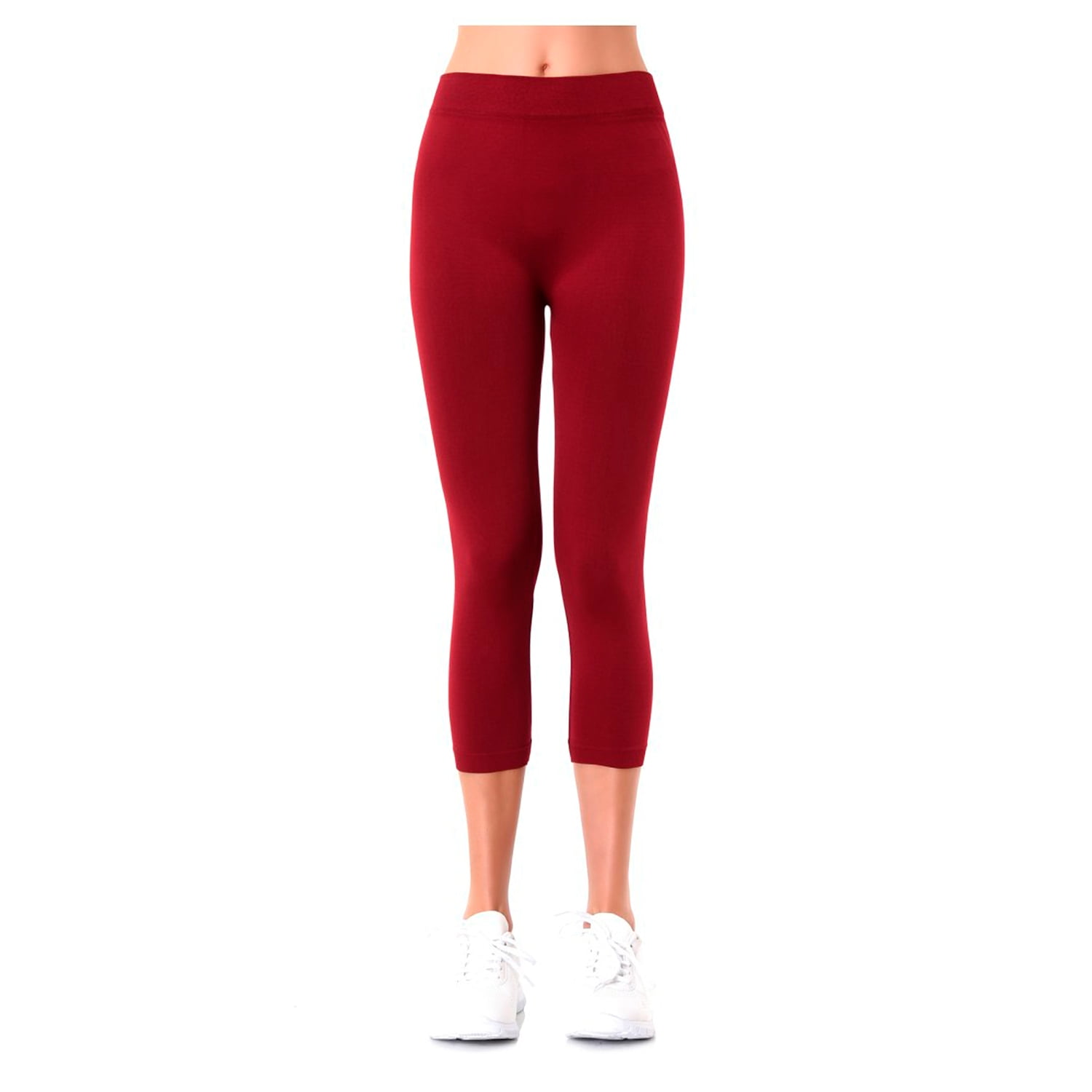 Ladies Polyester Capri Leggings | Walmart Canada