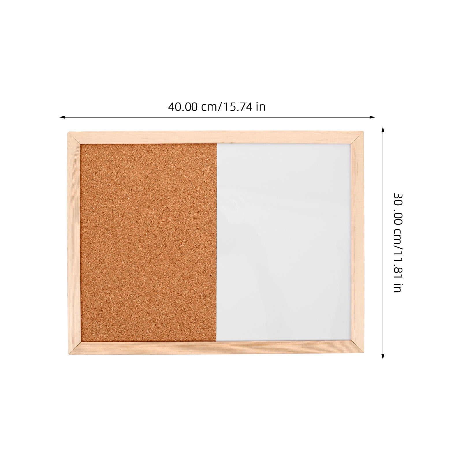 LEORX Cork Boards For Walls Iron 1Set 15.7X11.8X0.5In
