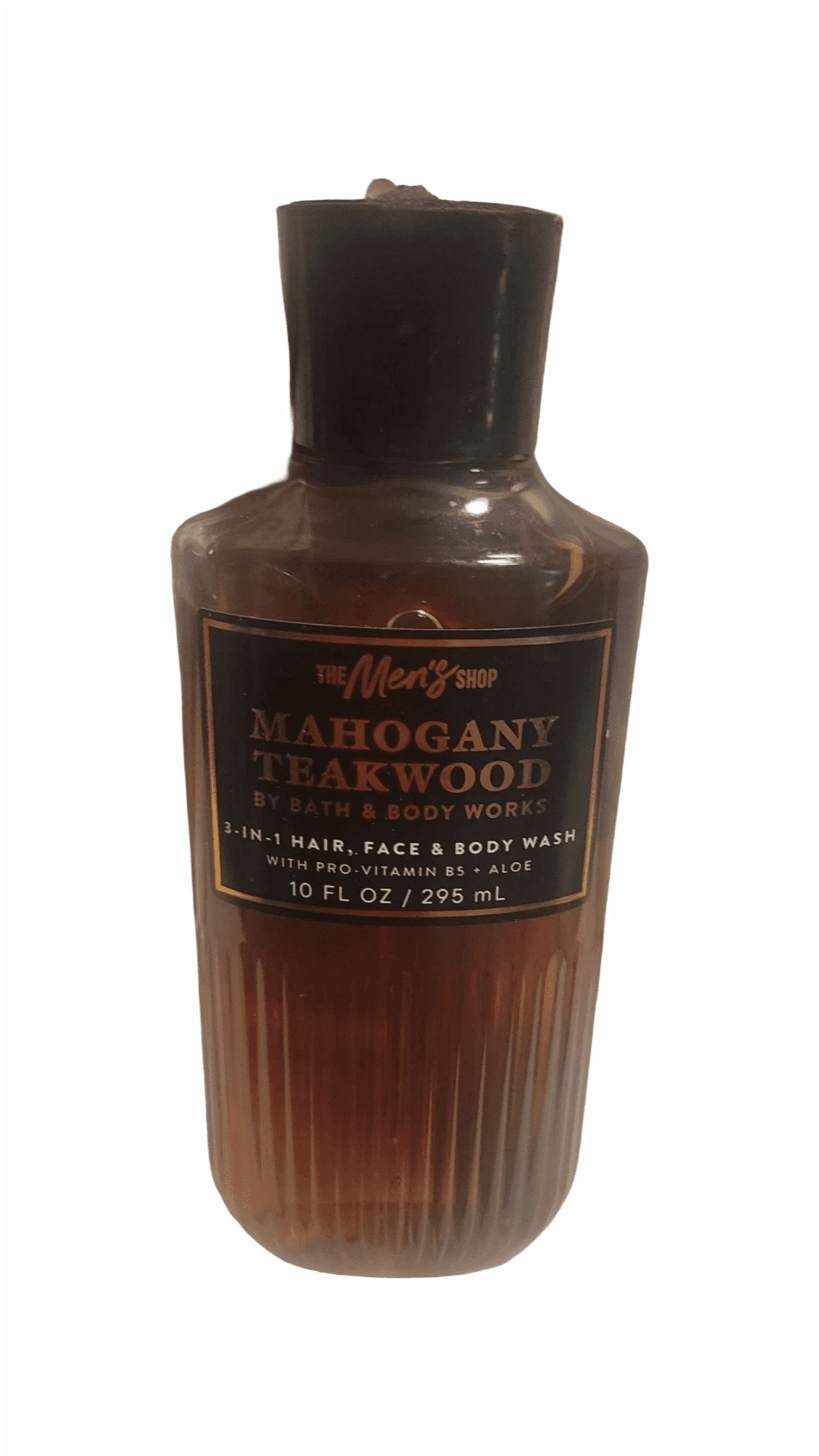 Bath & Body Works MAHOGANY TEAKWOOD Body Wash 10 fl oz