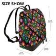 thumbnail image 2 of Sikiie Traditional Floral Polish Women Genuine Leather Backpack Fashion Rucksack Daypack Leather Casual Travel Backpacks for Women, 2 of 4