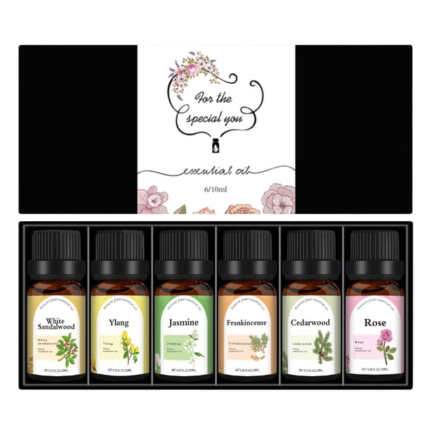 Price Drop Coconut oil Essential oils 6PCS/10ML Candle Unilateral Sweet Orange Aromatherapy Teatree Oil Lavender DIY Candle Material Oil-Soluble Aromatherapy Essentialoil(buy 2 get 10% off)