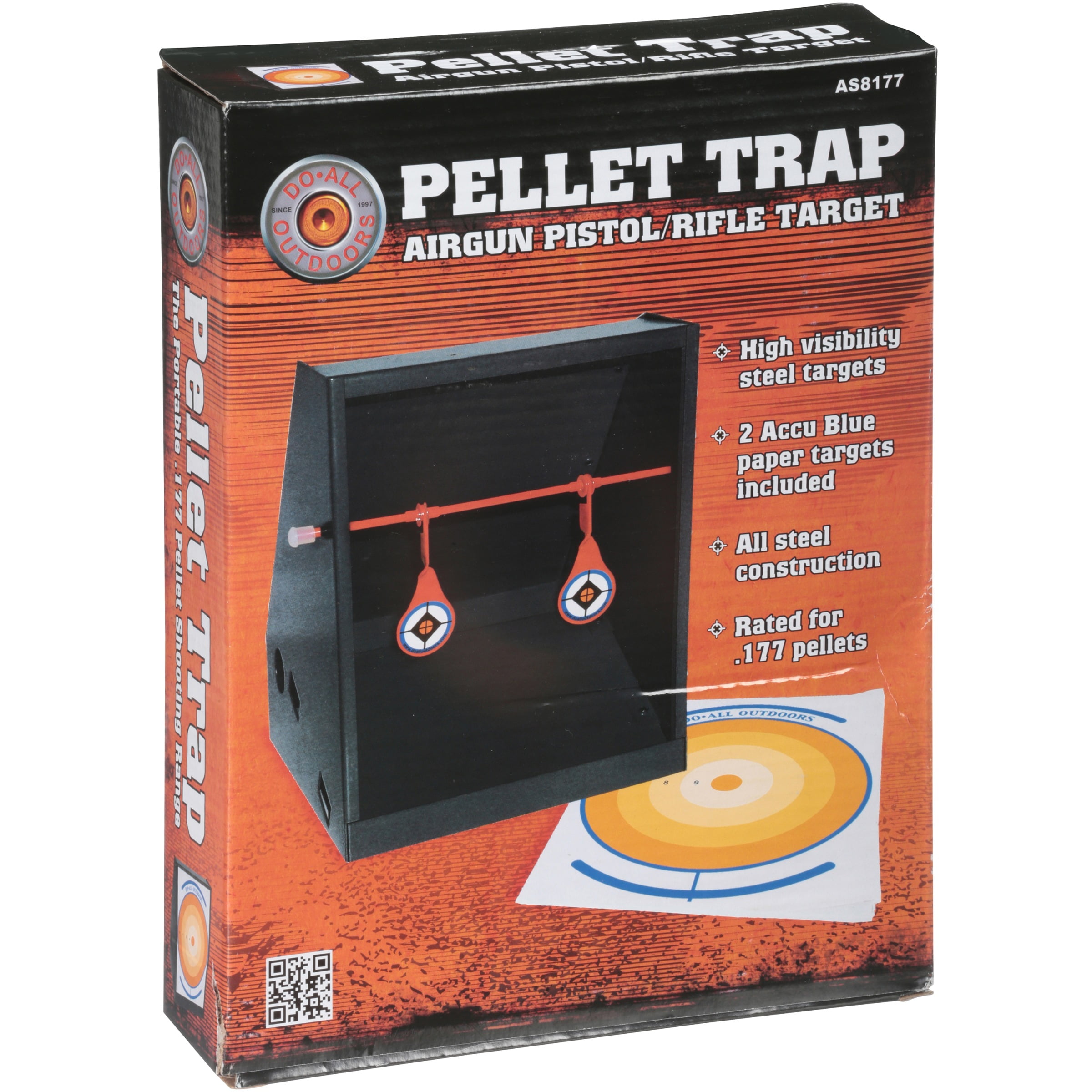 Air gun targets homemade