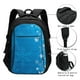 thumbnail image 3 of Easygdp Blue Christmas Mochila para Laptop de Viaje con Puerto USB, Mochila para Laptop con Puerto de Carga USB para Mujeres y Hombres, 3 of 7