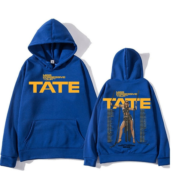 Tate McRae Miss Possessive Tour Hoodies Men Women Fashion Sweatshirts Autumn Winter Trendy Pullovers Y2K Two Sides Casual Hoody
