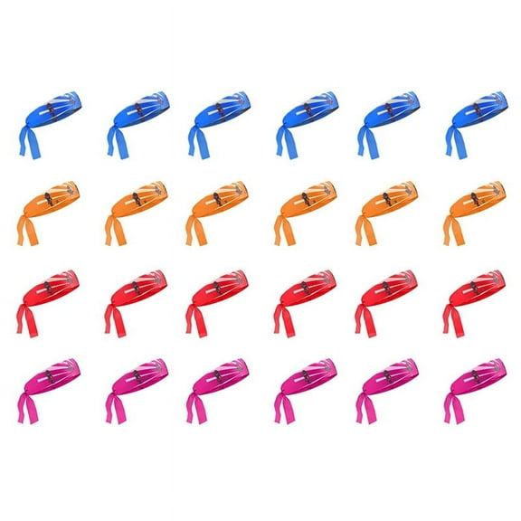 24 x Karate themed headband-As Shown