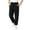 Black # Boys Pants, variant on Falkdiz Pants for Boys Straight Leg Sport Pockets Outdoor Pantalones Winter Casual Boys Trousers Elastic Waist, Black, Size: 3-4Years
