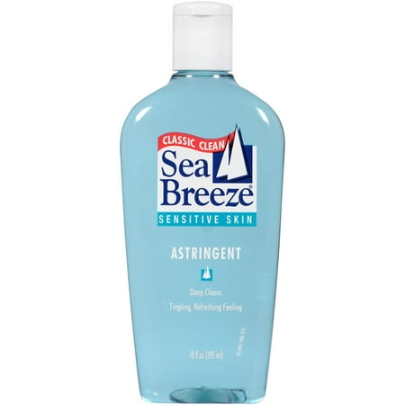 (2 pack) Sea Breeze Sensitive Skin Cleanser, 10 (Best Skin Care Products For Sensitive Skin With Acne)