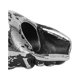 thumbnail image 4 of Cuentas espaciadoras, 10 piezas Espaciador de calavera Cuentas espaciadoras de calavera Cuentas espaciadoras de metal de calavera construidas para el futuro, 4 of 8
