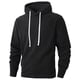 thumbnail image 2 of Dolkfu sudaderas de forro polar para hombres, sudadera sólida con cordón, casual, suelta, camisetas de pullover para hombres XL, 2 of 9