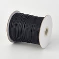 thumbnail image 3 of 1Roll Eco-Friendly Korean Waxed Polyester Cord Macrame Artisan String for Jewelry Making Black 2mm 90yards/roll(80m/roll), 3 of 4