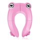 thumbnail image 1 of Faltbarer Kinder Toilettensitz, Tragbar Kinder Toilettentrainer Sitz, Wc Sitz Kleinkind Reise Tpfchentrainer Mit Aufbewahrungstte, Rosa Frosch Hy, 1 of 5