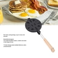 thumbnail image 3 of Walnut Cookie Mold Maker, Aluminum Alloy Nonstick Flower Cookie Template Maker for Nut Cakes Waffles Cookies, 3 of 7