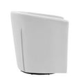 thumbnail image 4 of Modway Prospect Tufted Performance Velvet Swivel Armchair in Light Gray, 4 of 9