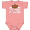thumbnail image 3 of Inktastic Football My Daddy is the Coach Boys or Girls Baby Bodysuit, 3 of 5