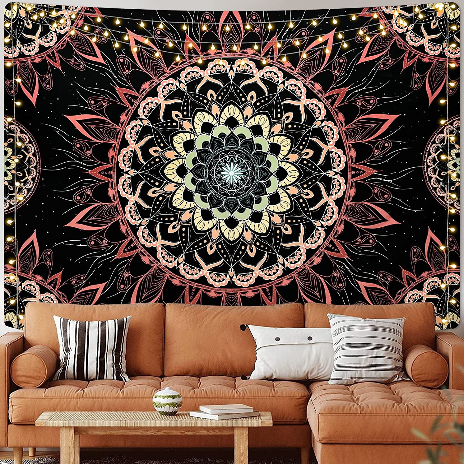 hippie mandala tapestry wall hanging college room wall tapestries