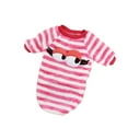 thumbnail image 2 of SPRING PARK Puppy Pet Dog Clothes Striped Round Neck Spring Keep Warm Soft Cute T-shirt Jumper Vest, 2 of 7