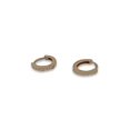 thumbnail image 2 of Aretes Arracadas Huggies Oro Amarillo Solido 14k, 2 of 3