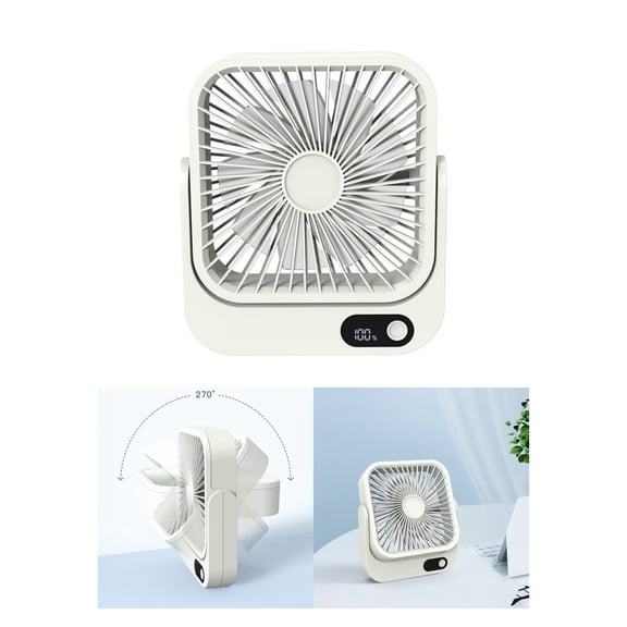 RV Magnetic Fan, cruise fan, [2-15H Runtime] Rechargeable & Plug-In, RV Must Haves Essentials 2026, PortableTravel Fan Magnetically Hangs From Cabins Stateroom Ceiling Airplane RV Camping (white)