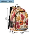 thumbnail image 2 of Backpack 12.9 *5.1 * 17.7 Inches Outing Backpack, Shopping Backpack, Travel Backpack Yellow Leaves, 2 of 7