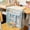D, variant on Organization Storage Clearance Sale! Thickened PVC Clear Tote Bag For Tutoring And School Double Layer Large Capacity Waterproof Book Bag For Students And Exams