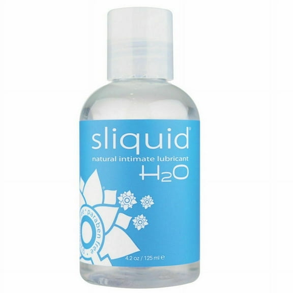 Sliquid H2O Premium Water Based Personal Lubricant, 4.2 fl. Oz.