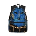 thumbnail image 1 of Disketp Wolf Head And Dreamcatcher Mochila Ligera Clásica con Múltiples Bolsillos, Mochila Casual para Hombre y Mujer, Ideal para Escuela, Trabajo y Viajes, 1 of 6