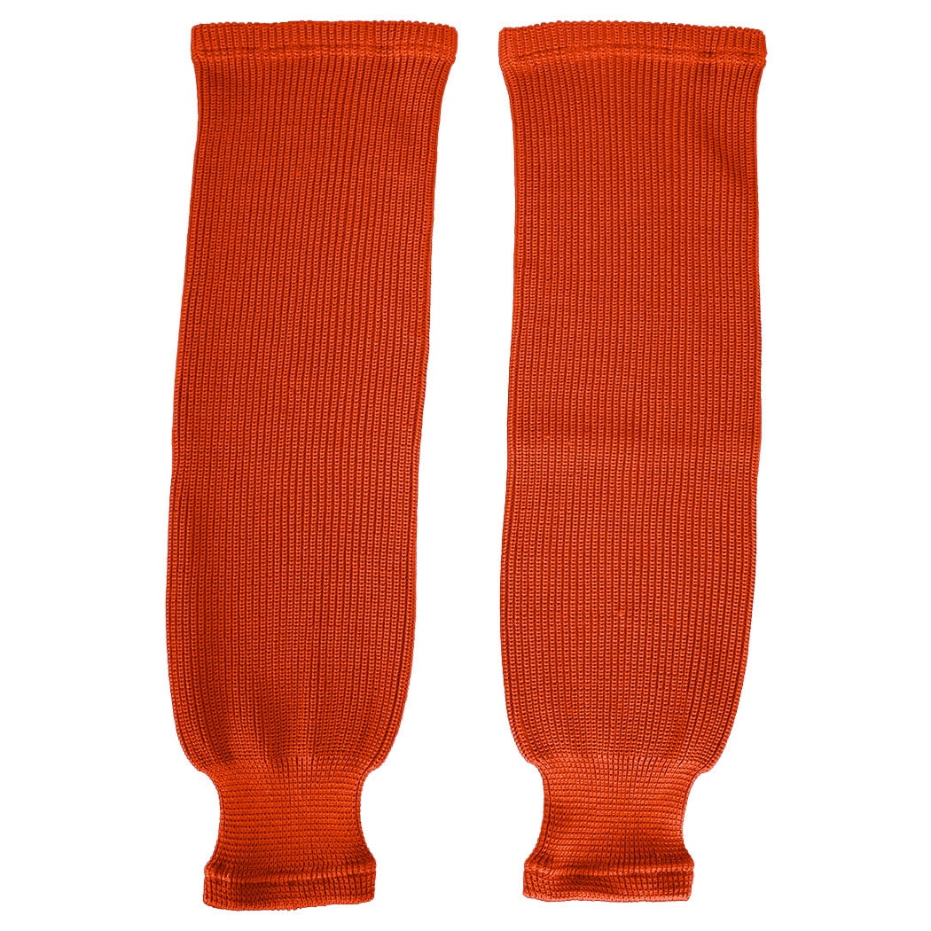 Tronx SK80 Knit Ice Hockey Socks (Orange)