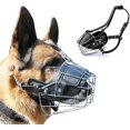 thumbnail image 1 of Super Metal Muzzle Dog Muzzles Leather Muzzle For Large Dogs _jiue, 1 of 3