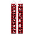 thumbnail image 1 of Navidad Banner Bandera Colgante Adornos De Navidad Pareado De Navidad Para Decoración Del Hogar Speravity HA045232-07, 1 of 6