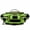 Green, variant on Tactical Fishing Fanny Pack, Water Resistant Outdoor Waist Bag, Multi-Pocket Crossbody Chest Sling Bag for Hiking Cycling Travel